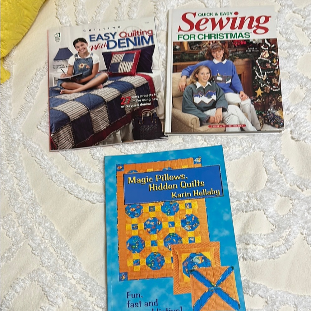 Quilting Books Set of 3 Books